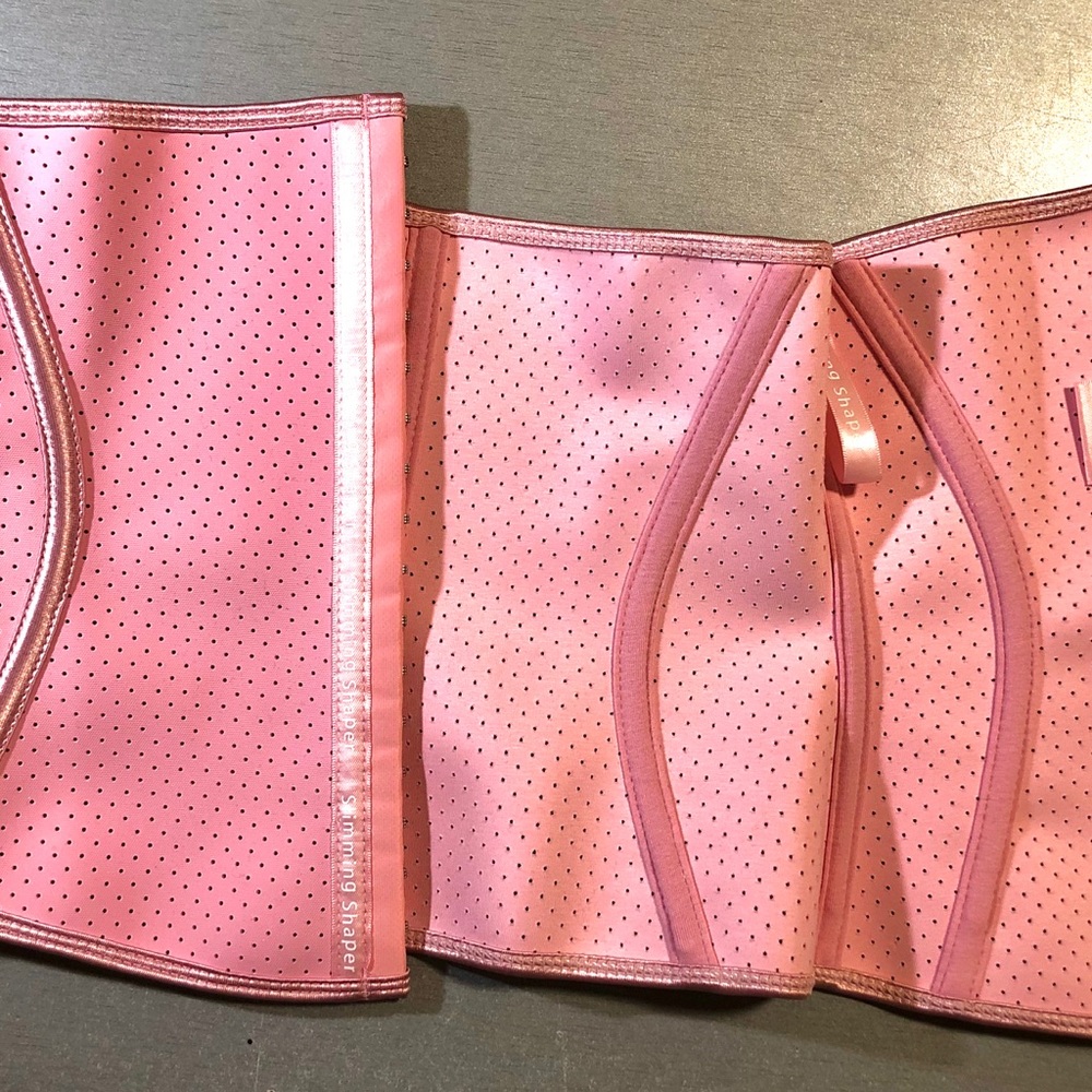 (S)๐BABY PINK WAIST TRAINER CINCHER BREATHABLE - Picture 11 of 15